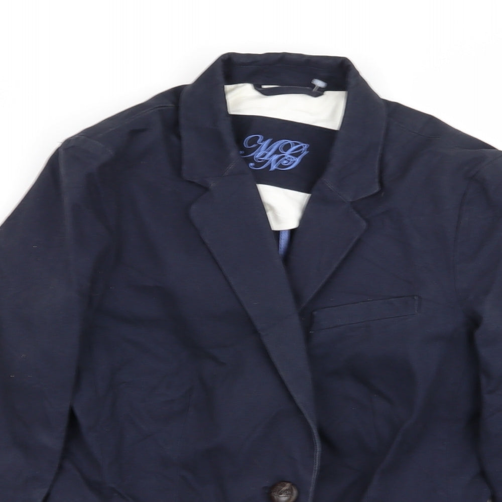 MNG Womens Blue   Jacket Blazer Size XS