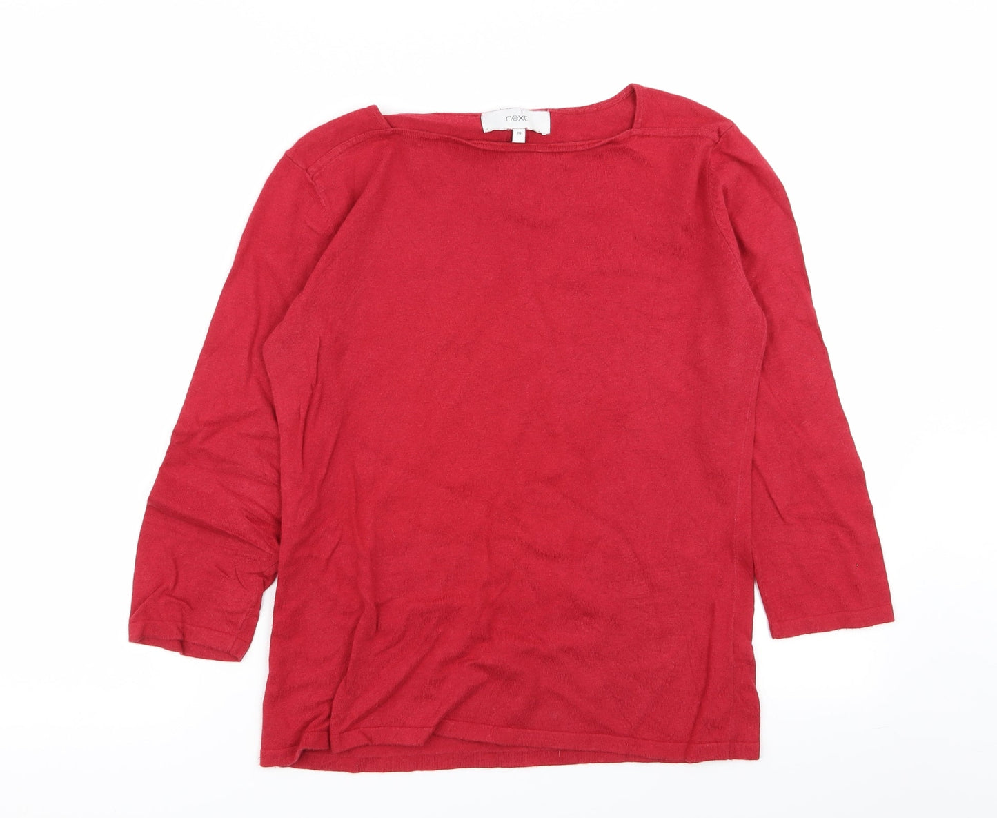 NEXT Womens Red   Pullover Jumper Size 10