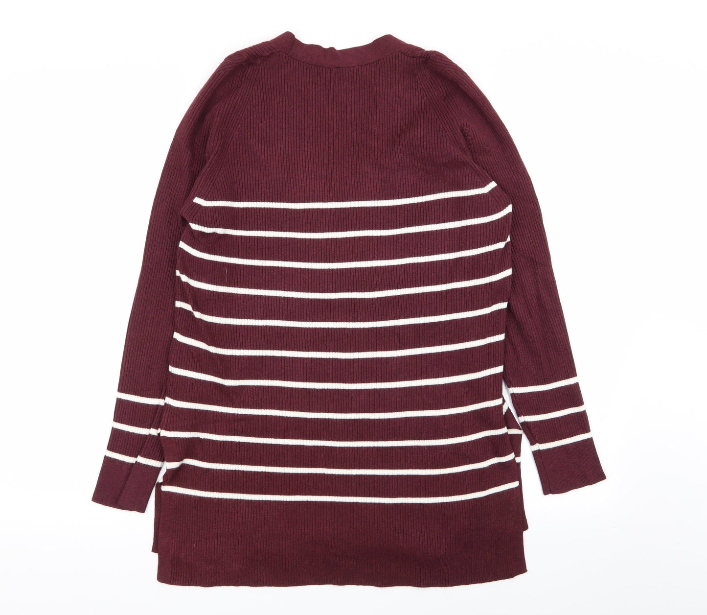 M&S Womens Multicoloured Striped  Pullover Jumper Size 10