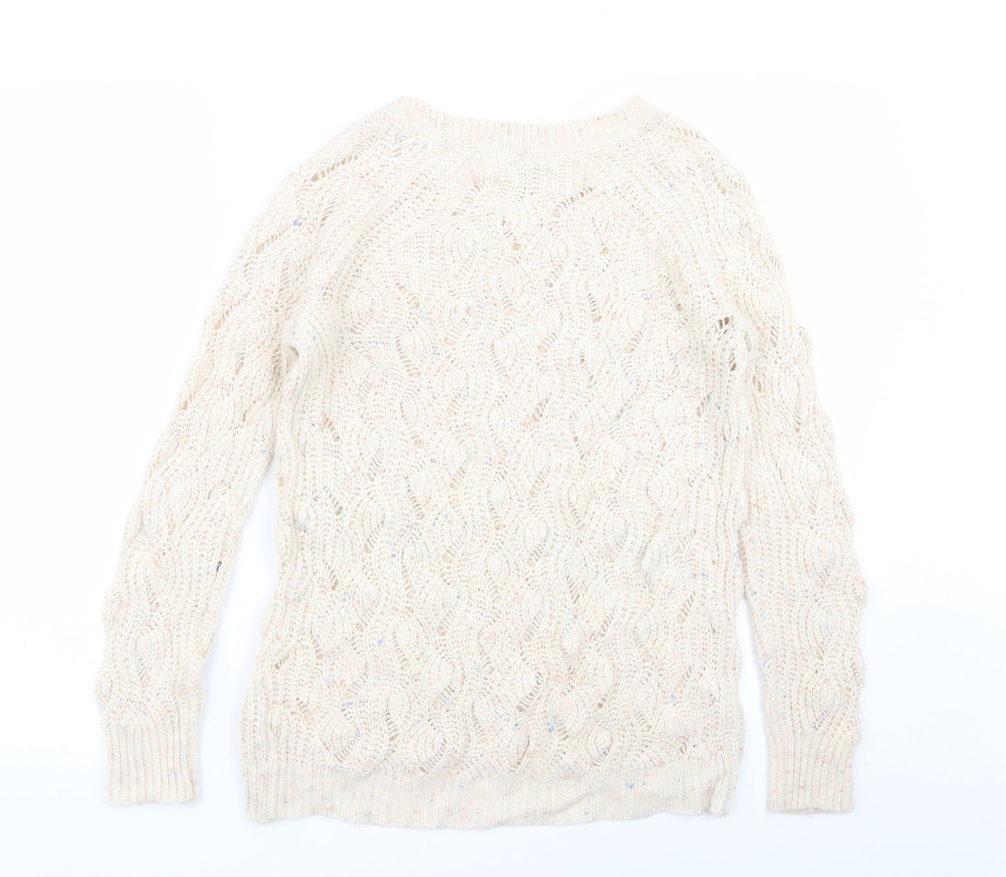 Red Herring Womens Beige   Pullover Jumper Size 10