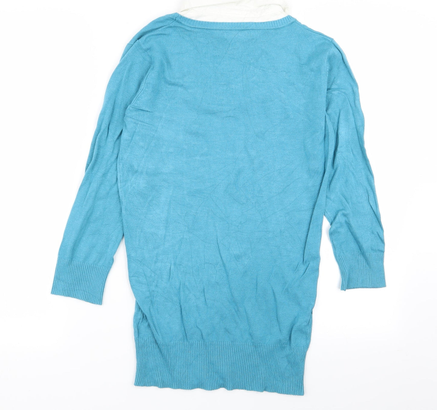 TU Womens Blue   Pullover Jumper Size 10  - shirt/jumper