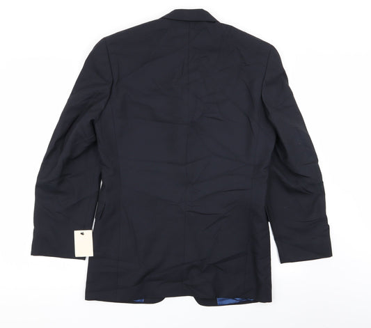 lino verra Mens Blue   Jacket Blazer Size 34