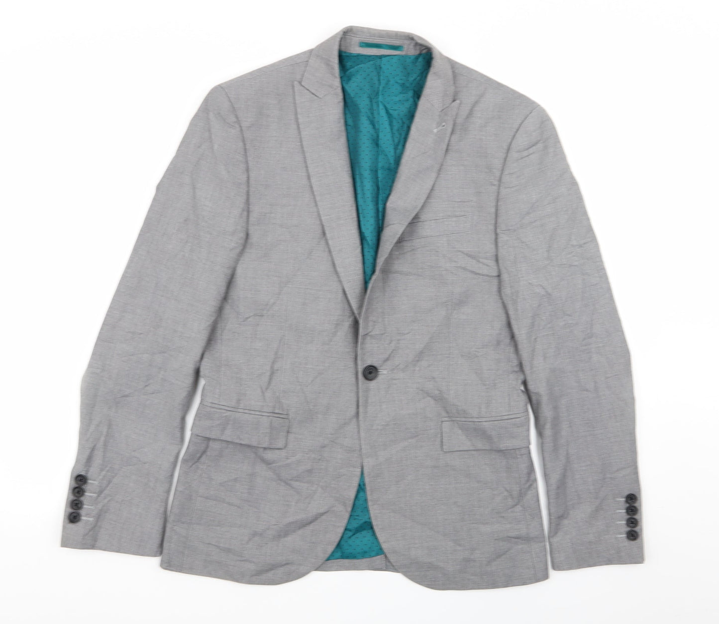 NEXT Mens Grey   Jacket Blazer Size 36