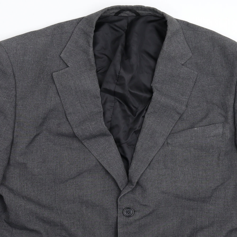 Burton Mens Grey   Jacket Suit Jacket Size 42