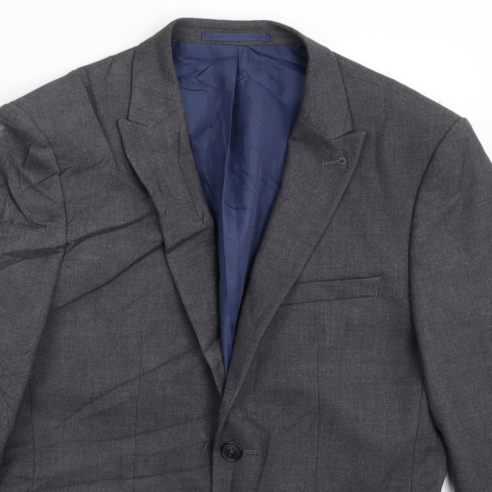 Taylor & Wright Mens Grey   Jacket Suit Jacket Size 36