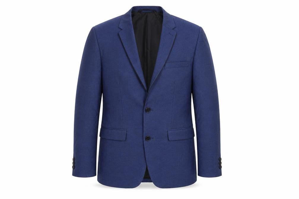 Burton Mens Blue   Jacket Suit Jacket Size 38