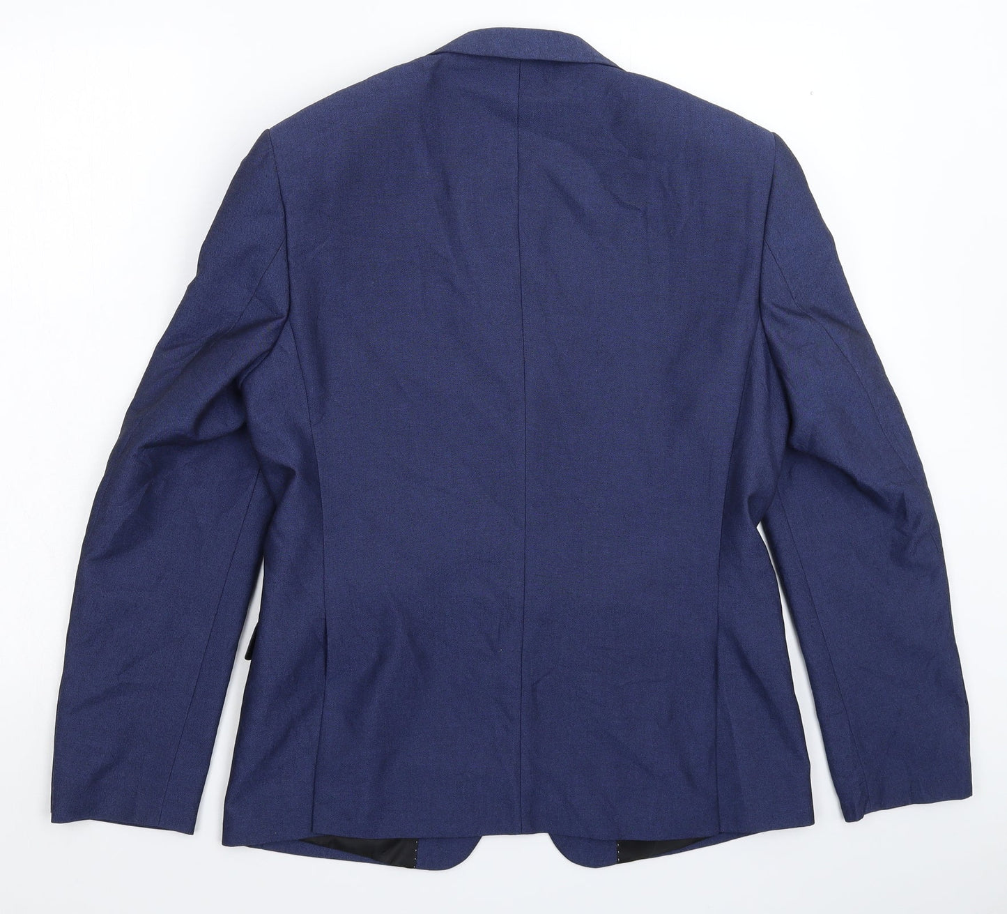 Burton Mens Blue   Jacket Suit Jacket Size 38