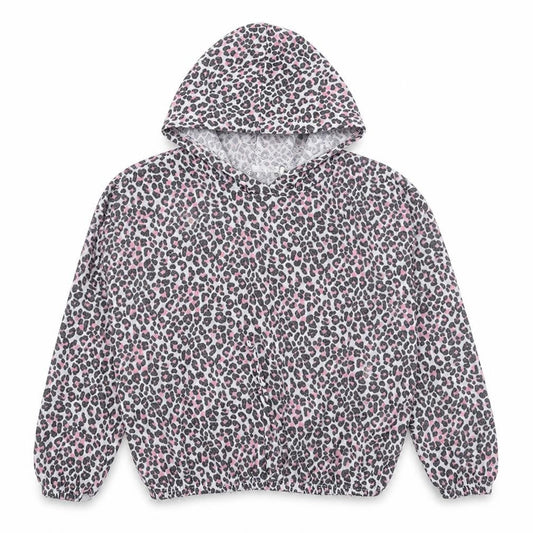 Preworn Womens Multicoloured Animal Print  Pullover Hoodie Size M
