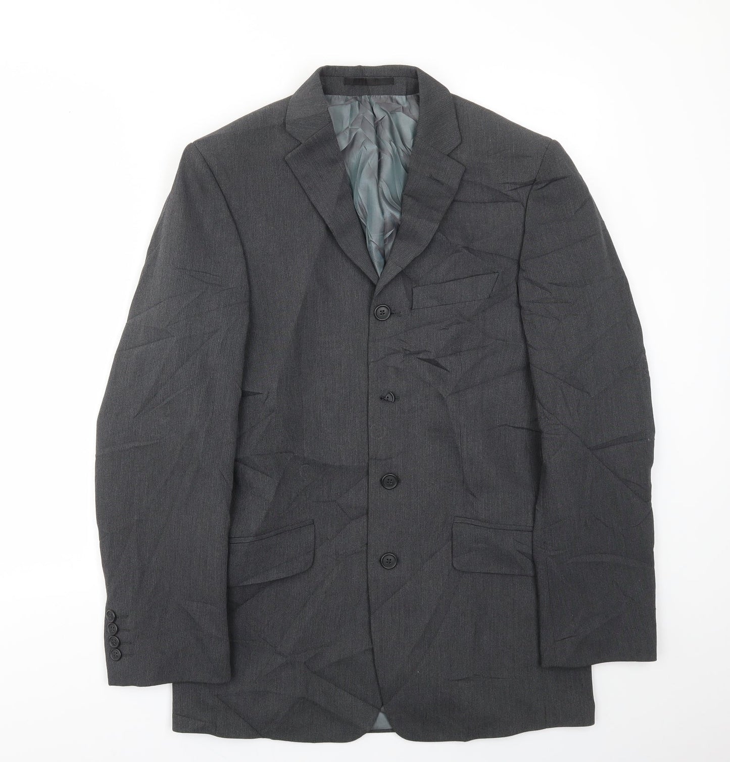 River Island Mens Grey   Jacket Blazer Size 40