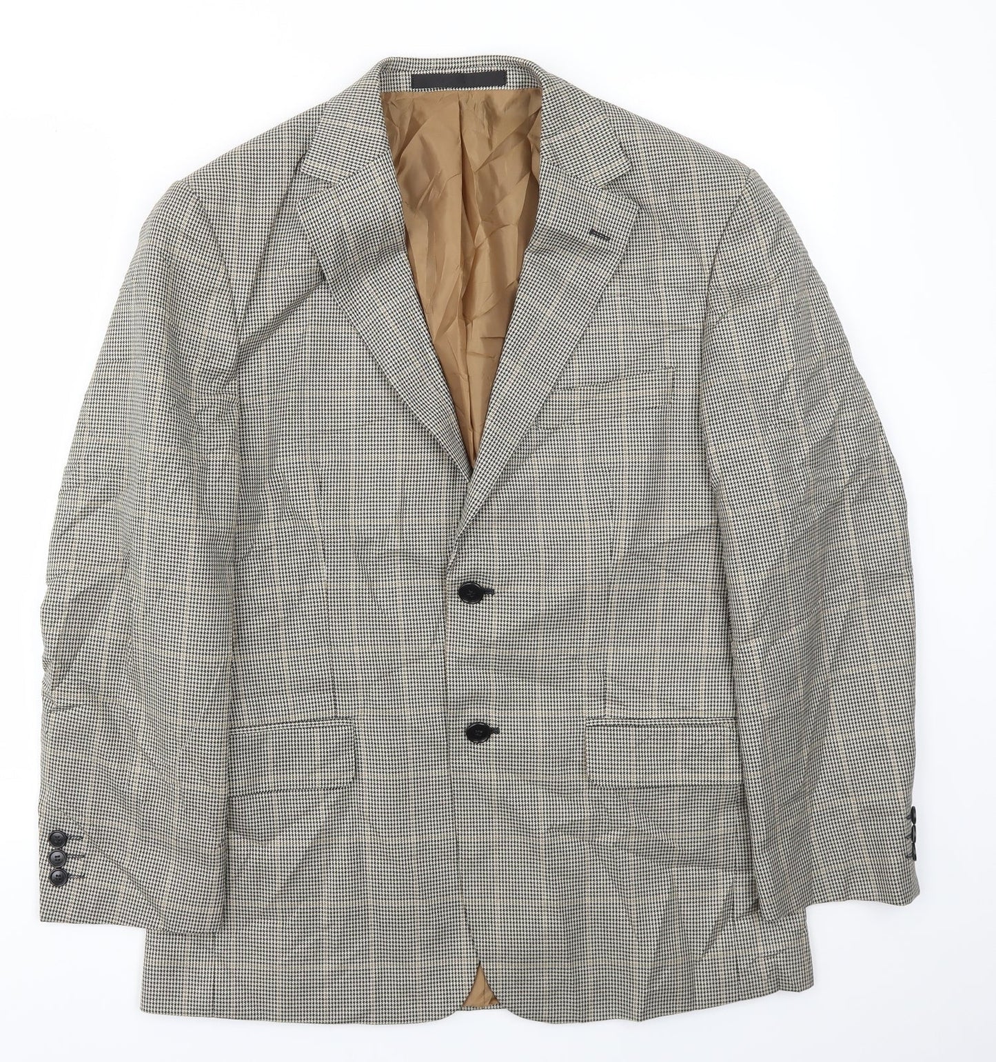 M&S Mens Brown   Jacket Blazer Size 38
