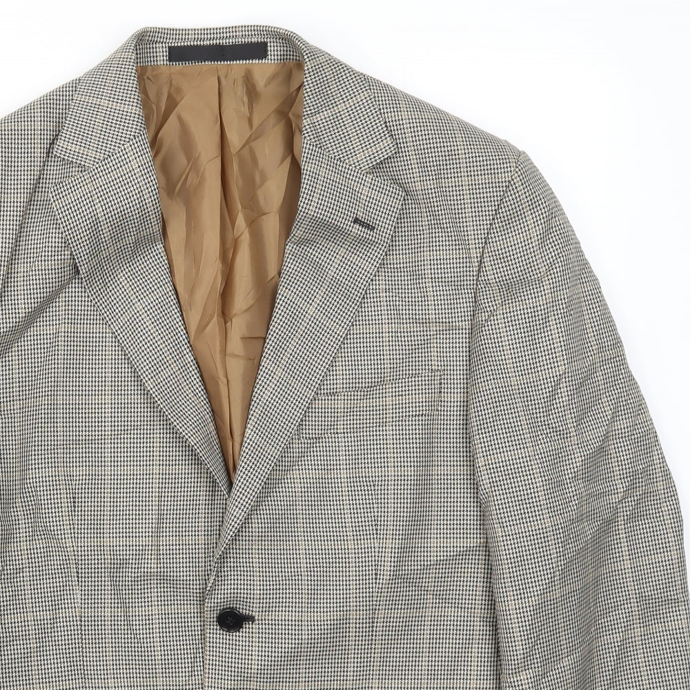 M&S Mens Brown   Jacket Blazer Size 38