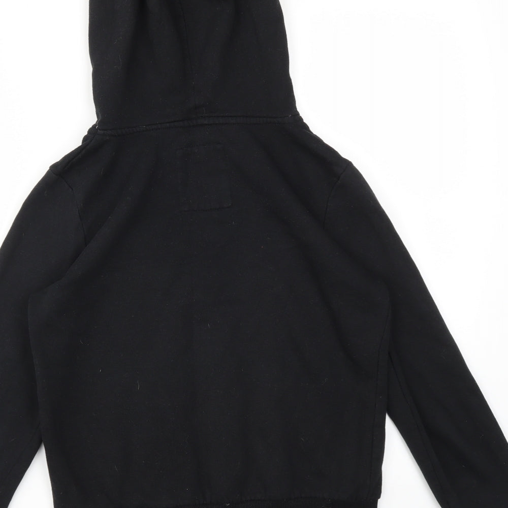 Primark Womens Black   Full Zip Jumper Size 10