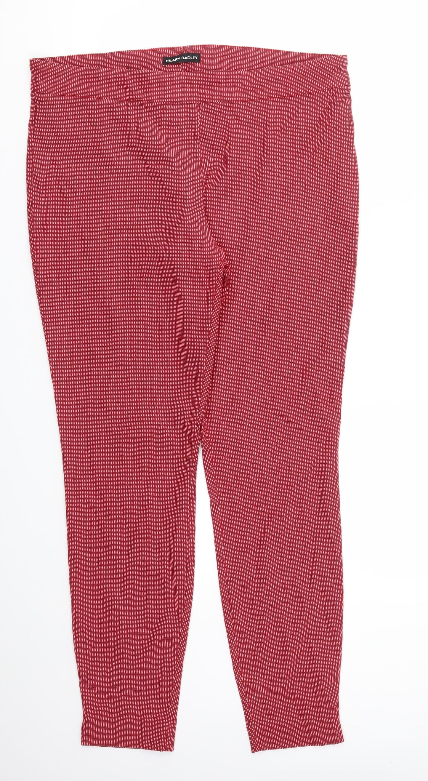 Hilary Radley Womens Red   Trousers  Size 18 L28 in