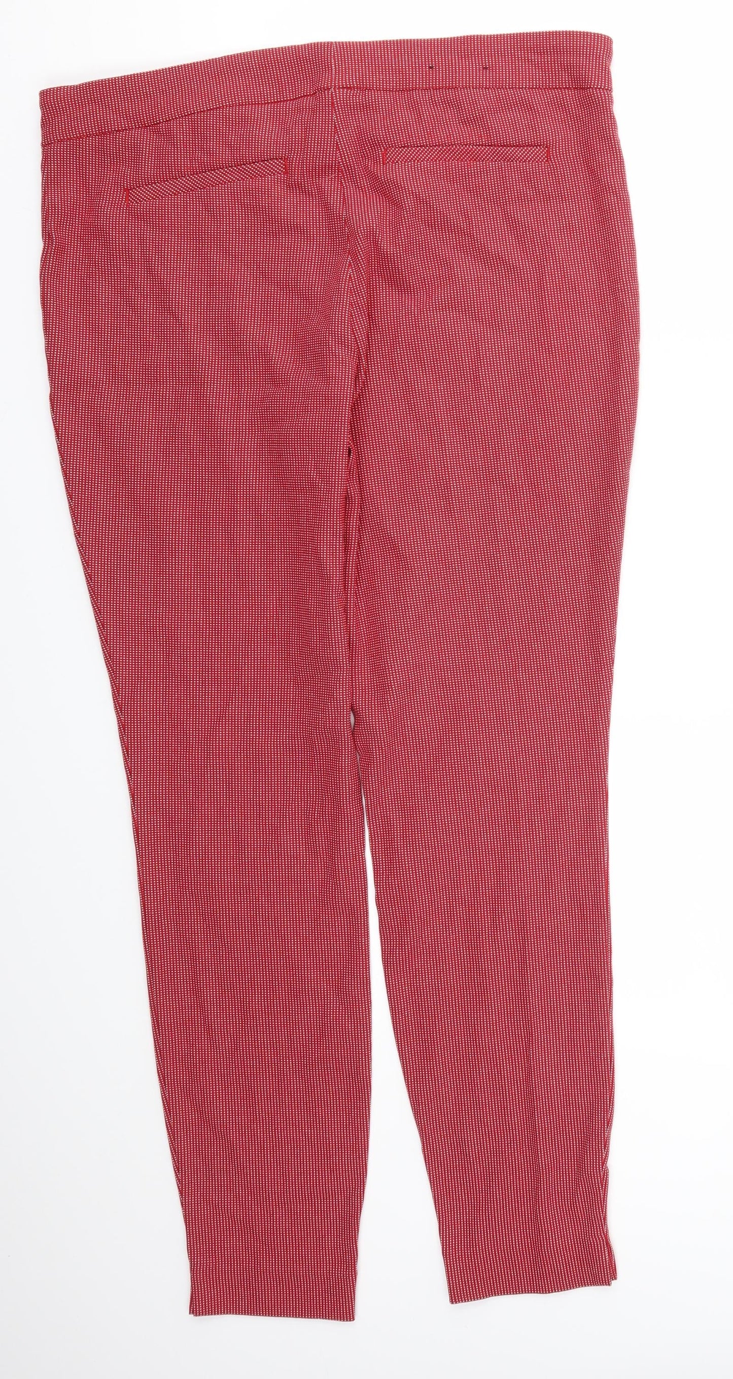 Hilary Radley Womens Red   Trousers  Size 18 L28 in