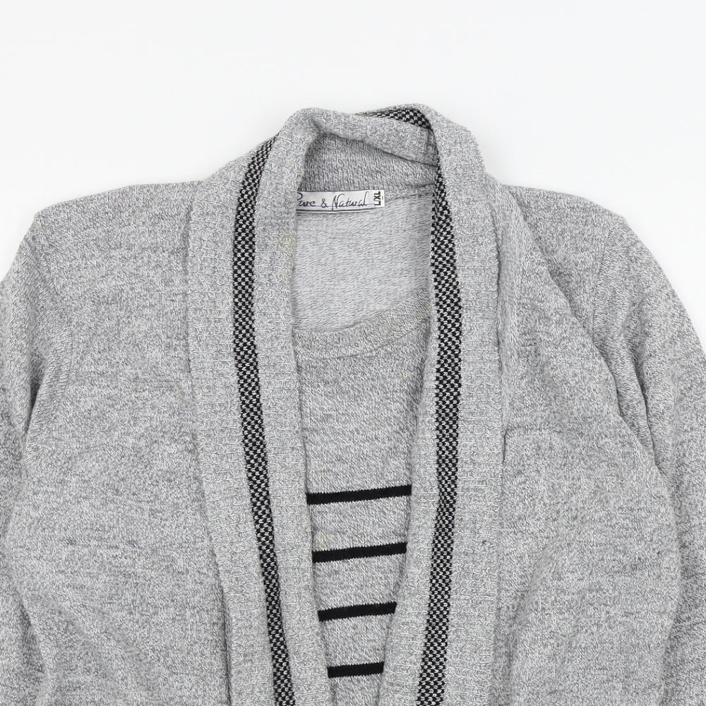 Pure & Natural Womens Grey   Pullover Jumper Size 8