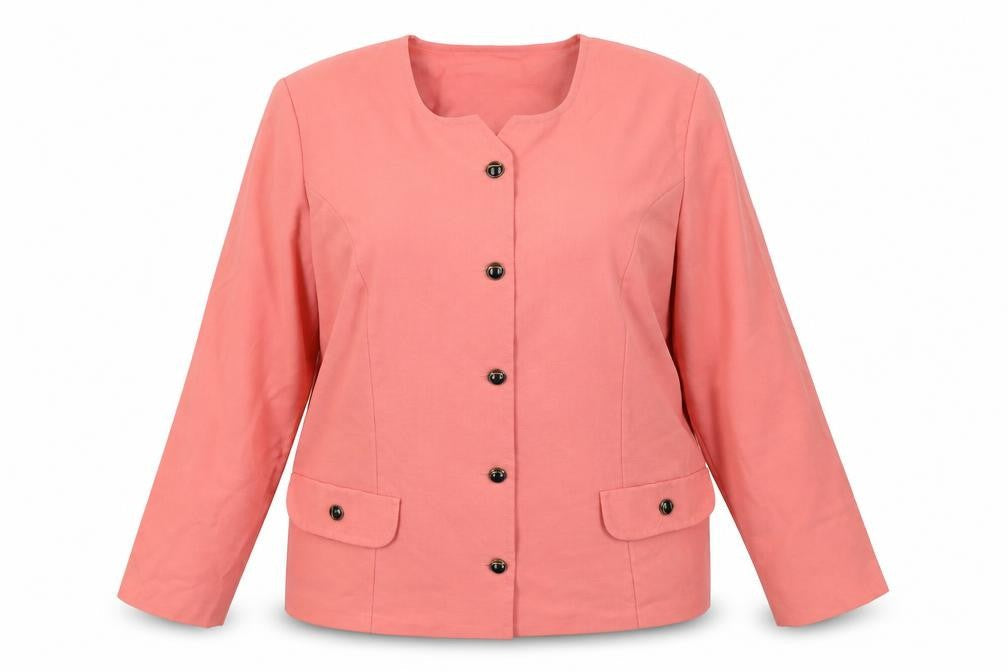 Preworn Womens Pink   Jacket Blazer Size 18
