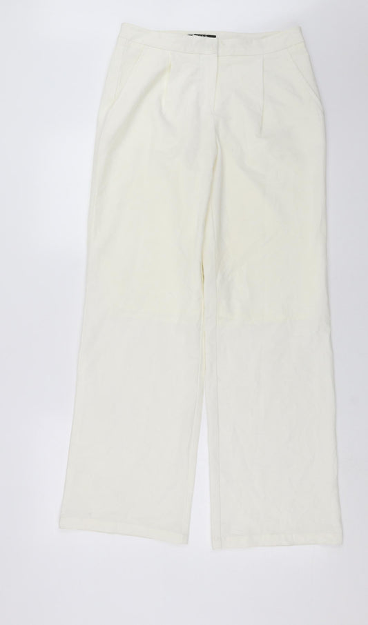Vila Clothes Womens Ivory   Trousers  Size S L30 in