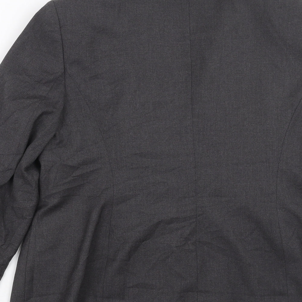 Marks and Spencer Womens Grey   Jacket Suit Jacket Size 16