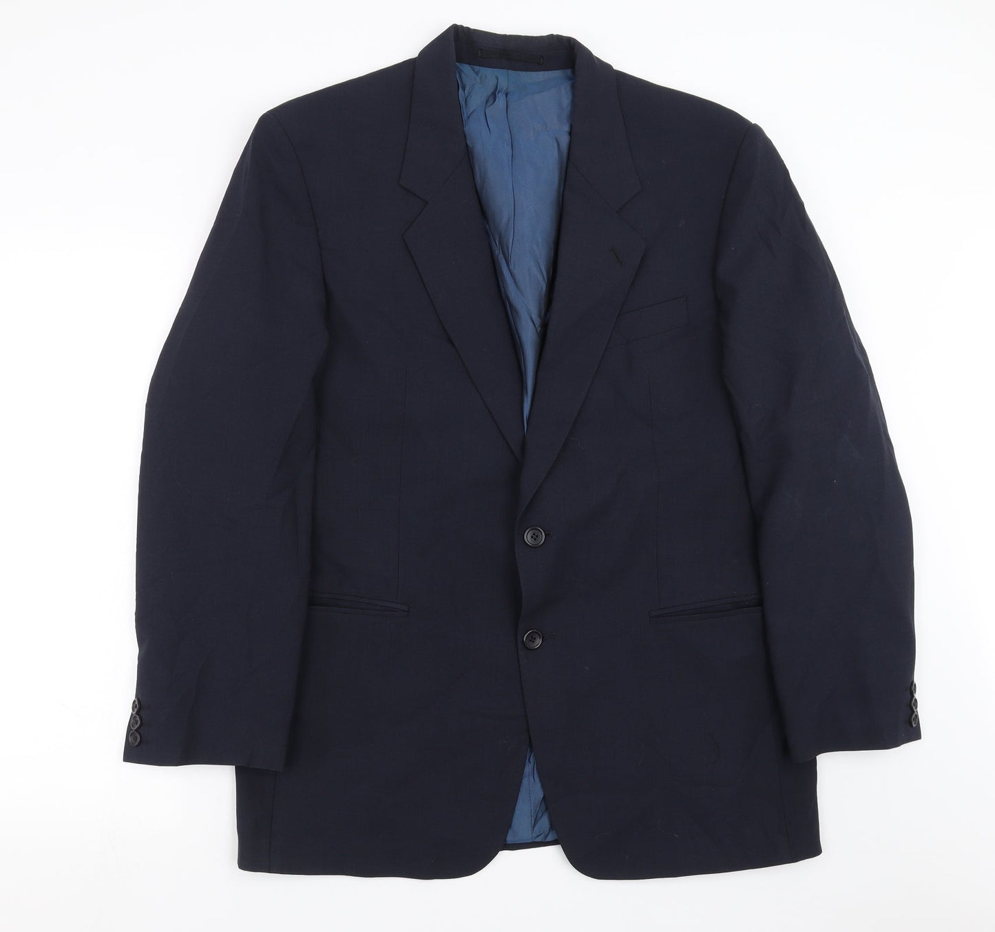 VARTEKS Mens Blue   Jacket Suit Jacket Size 42
