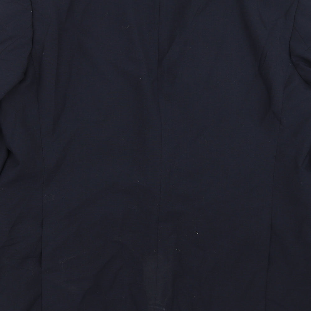 VARTEKS Mens Blue   Jacket Suit Jacket Size 42