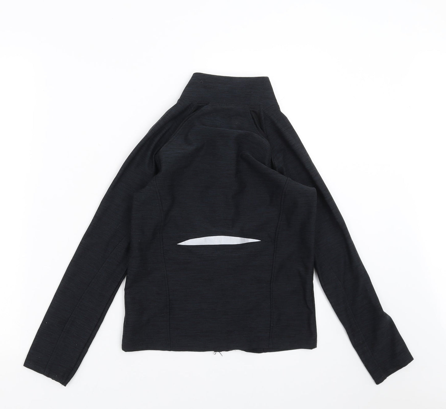 NEXT Girls Black   Full Zip Jumper Size 10 Years