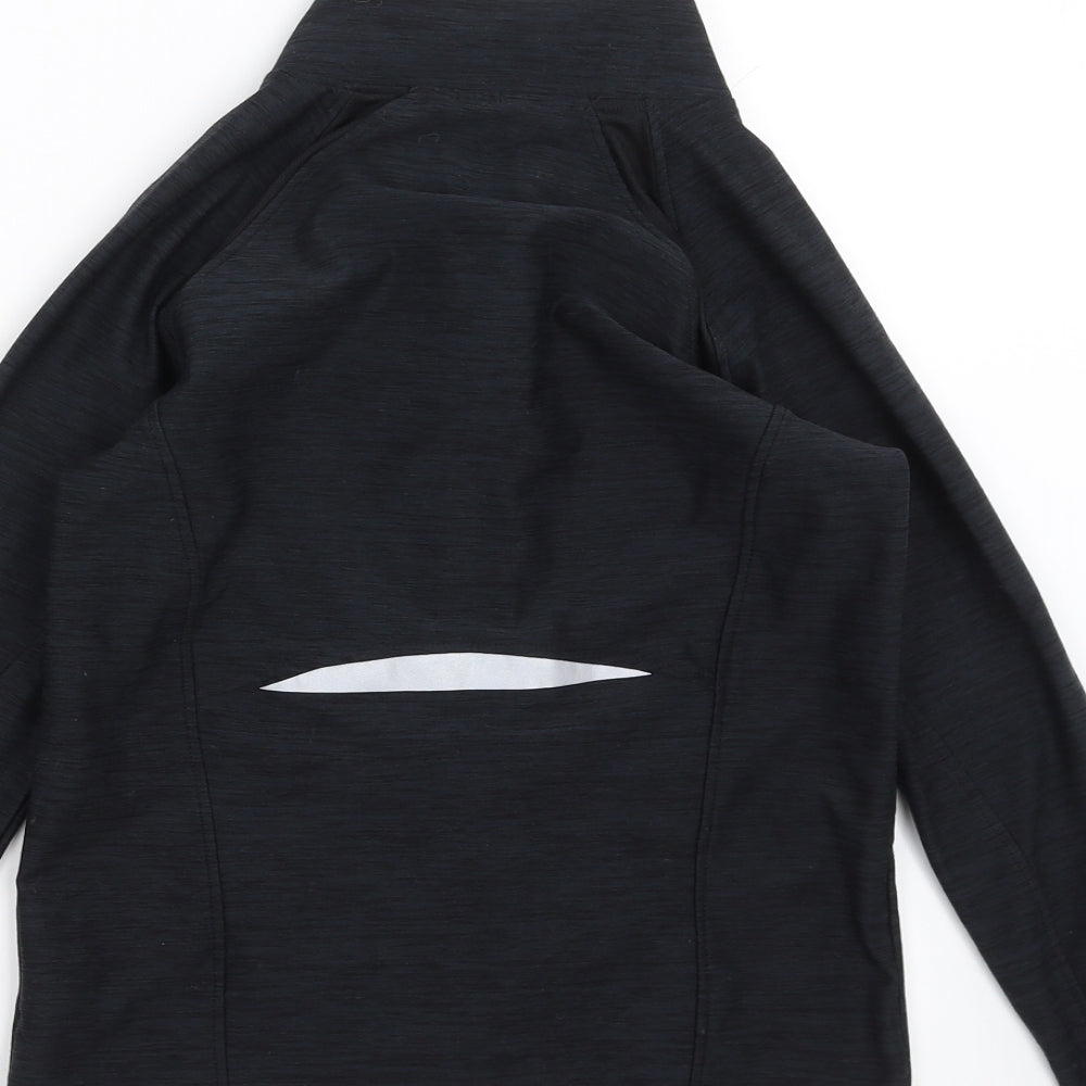 NEXT Girls Black   Full Zip Jumper Size 10 Years