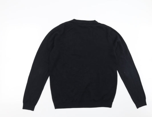 ASOS Mens Beige  Knit Pullover Jumper Size M  - long