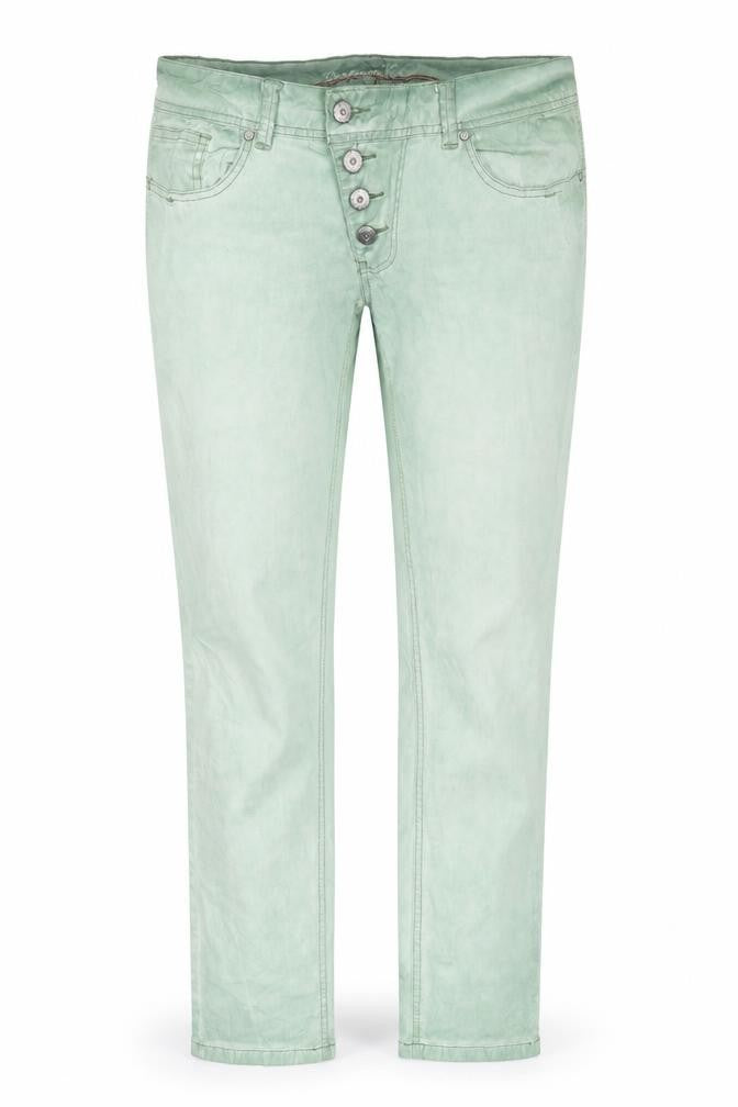 Beuna Vista Womens Green  Denim Straight Jeans Size M L29 in