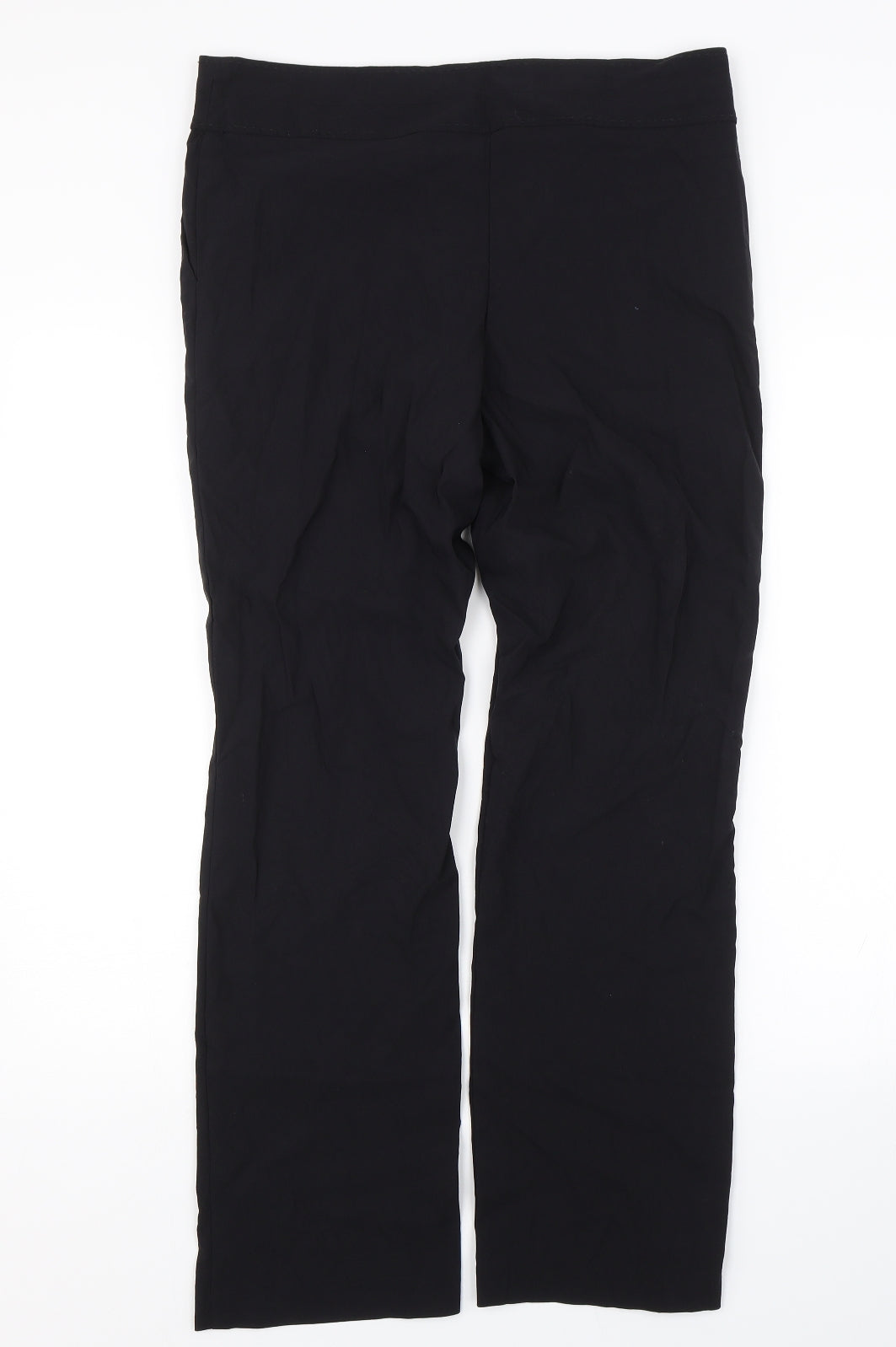 Papaya Womens Black   Trousers  Size 14 L26 in