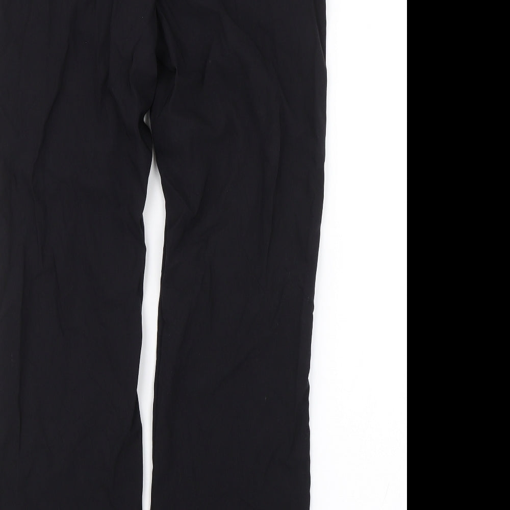 Papaya Womens Black   Trousers  Size 14 L26 in