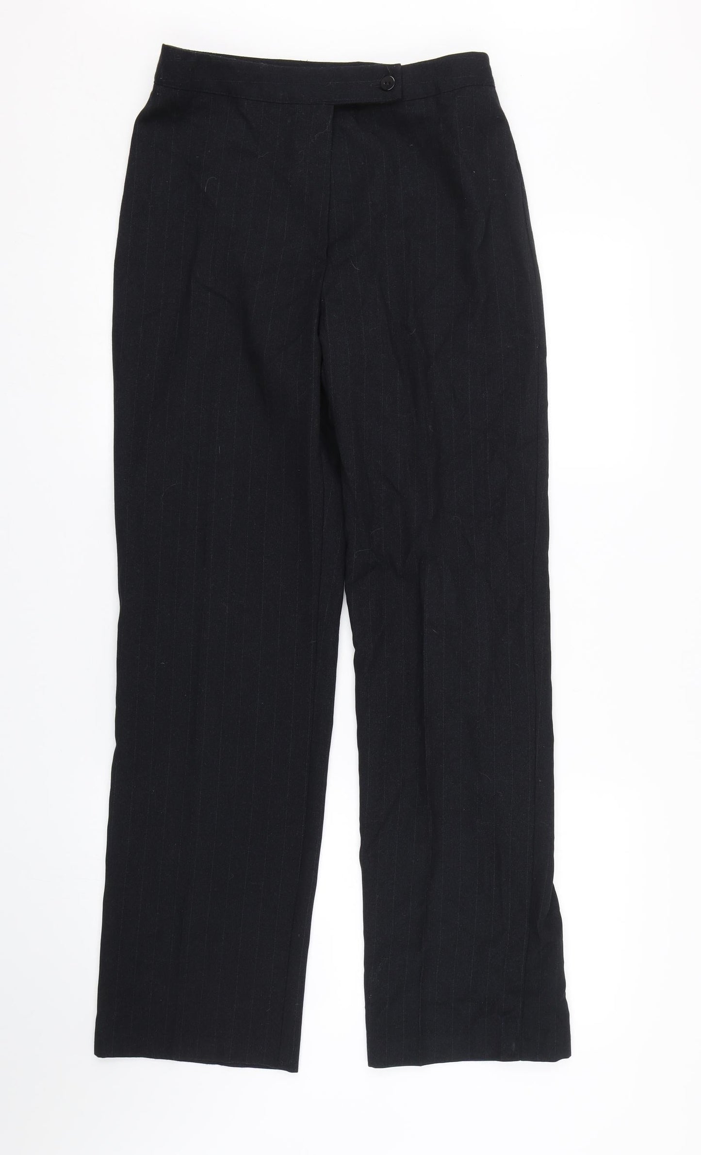 Sky Designs Womens Black Striped  Trousers  Size 10 L29 in