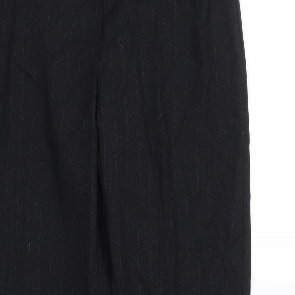 Sky Designs Womens Black Striped  Trousers  Size 10 L29 in