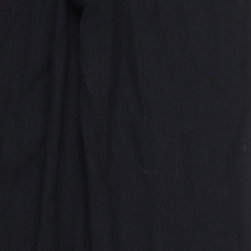 Sky Designs Womens Black Striped  Trousers  Size 10 L29 in