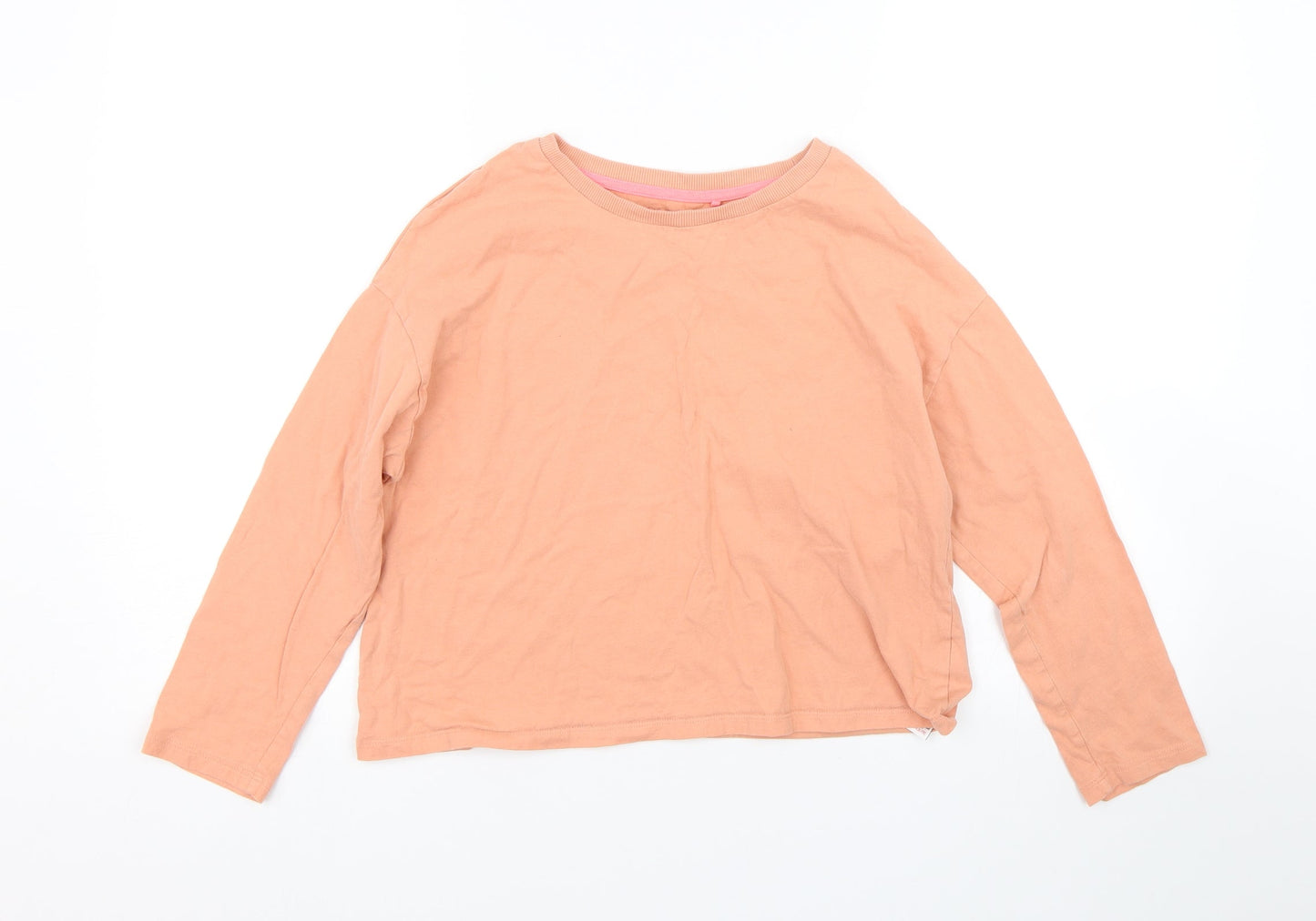 NEXT Girls Orange   Basic T-Shirt Size 12 Years