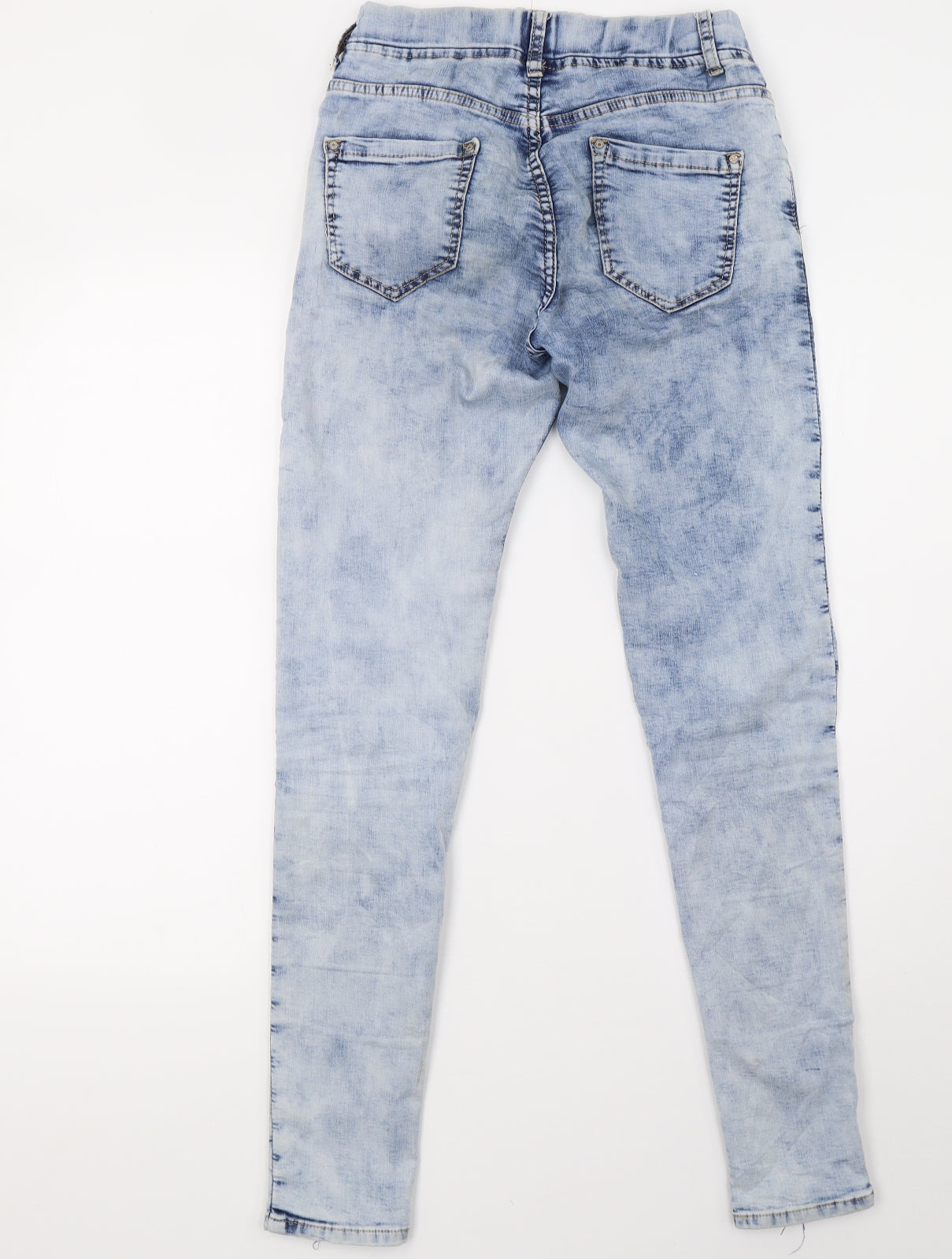 by sasha Womens Blue  Denim Skinny Jeans Size 8 L30 in