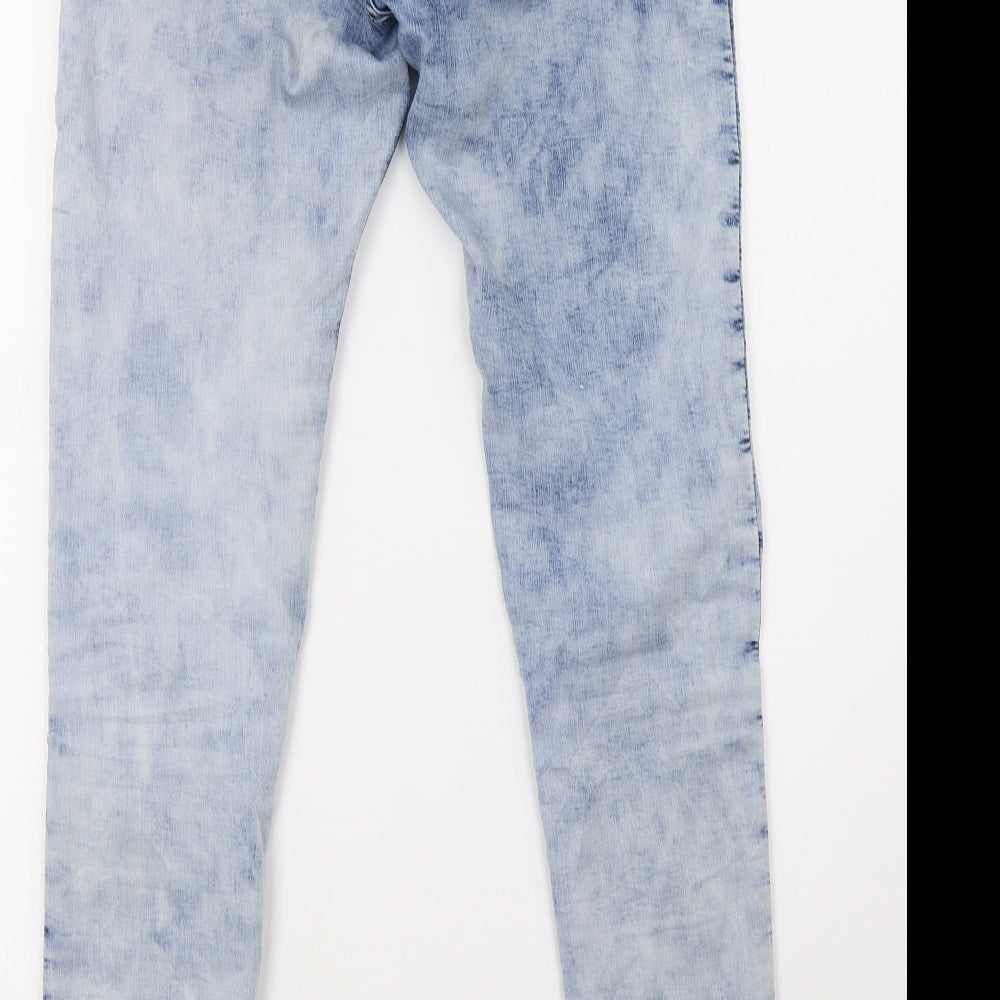 by sasha Womens Blue  Denim Skinny Jeans Size 8 L30 in