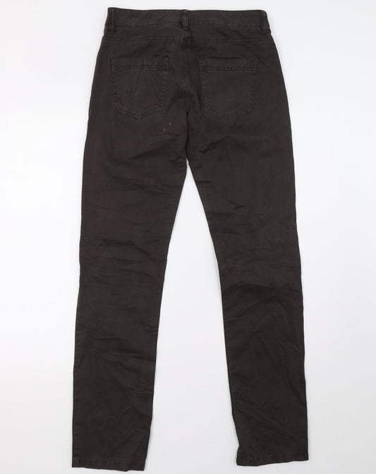 sprit Womens Brown  Denim Trousers  Size 8 L32 in
