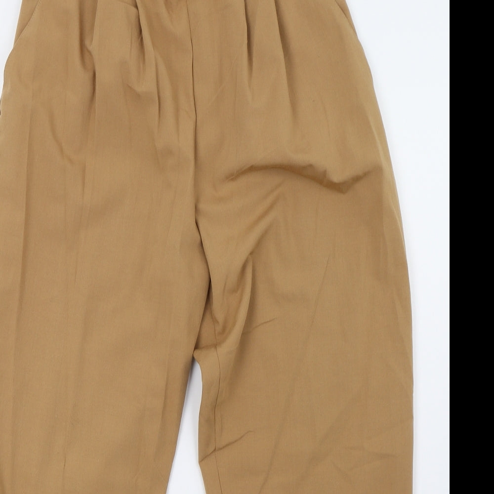 Preworn Womens Brown   Trousers  Size 10 L28 in
