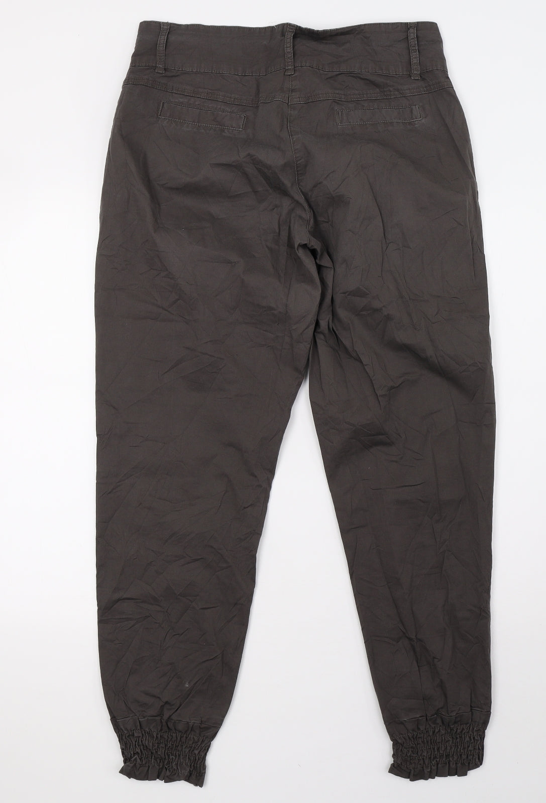 Preworn Womens Grey   Skinny Jeans Size 14 L31 in