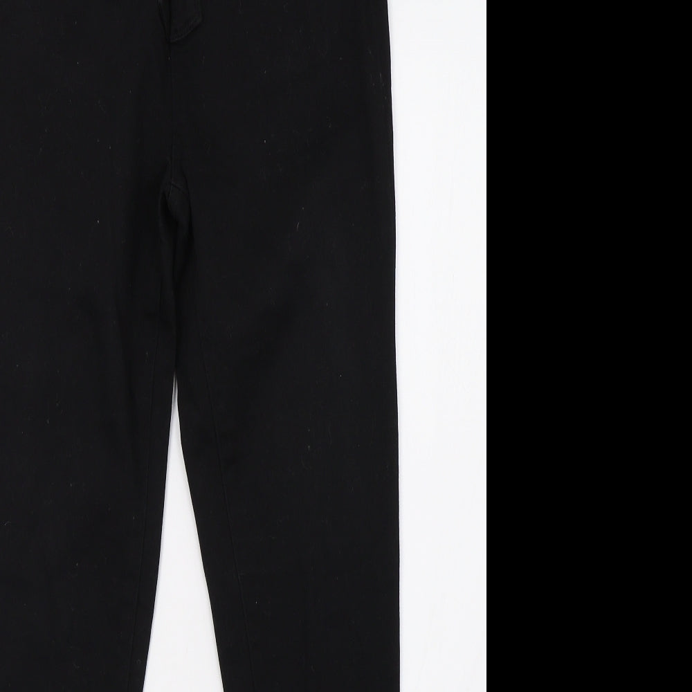 Preworn Womens Black  Denim Skinny Jeans Size 10 L30 in