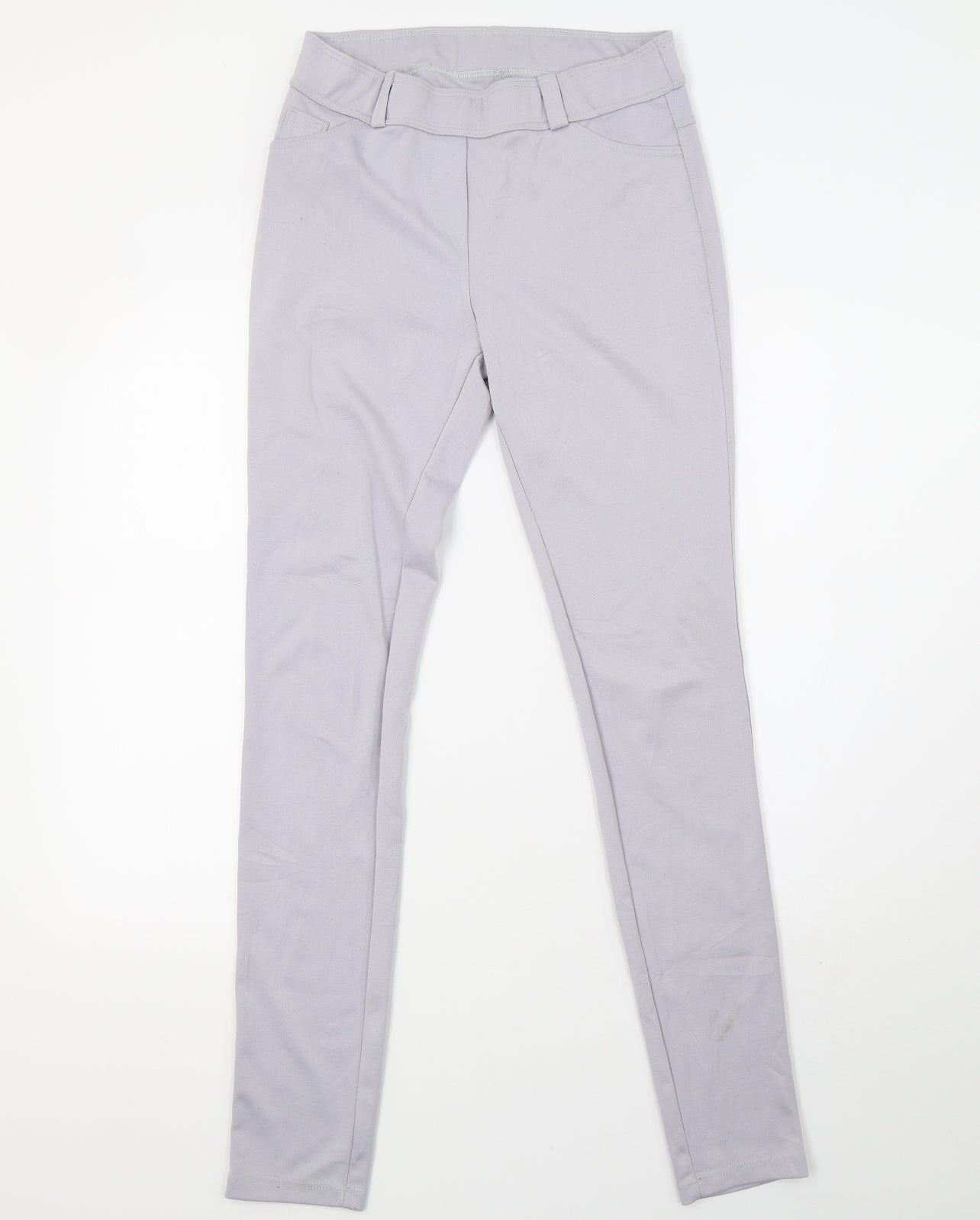 Preworn Womens Purple   Sweatpants Trousers Size 10 L32 in