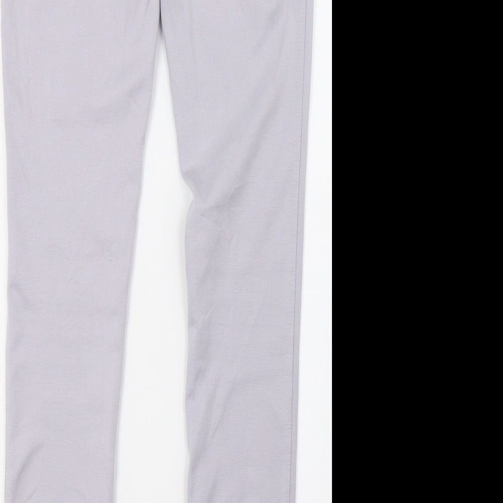 Preworn Womens Purple   Sweatpants Trousers Size 10 L32 in