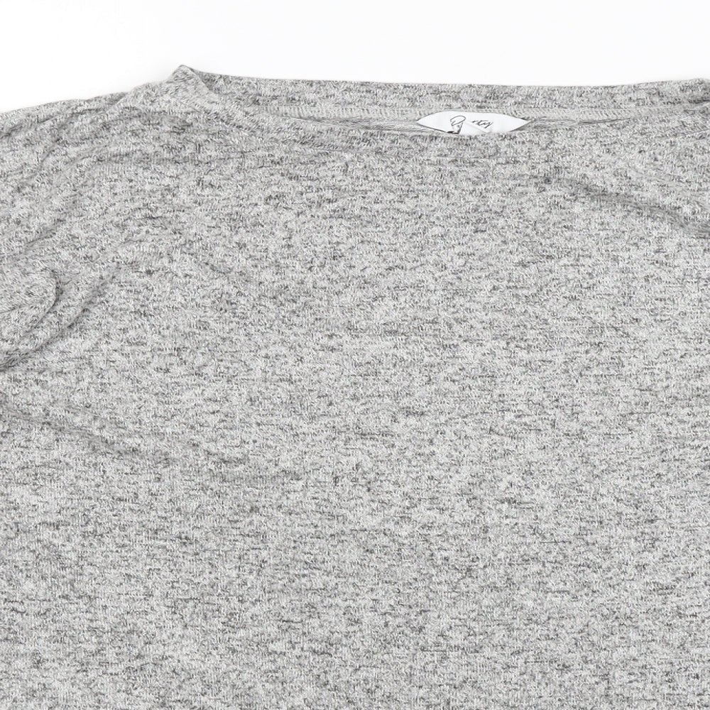 Pretty Secrets Womens Grey   Pullover Jumper Size M