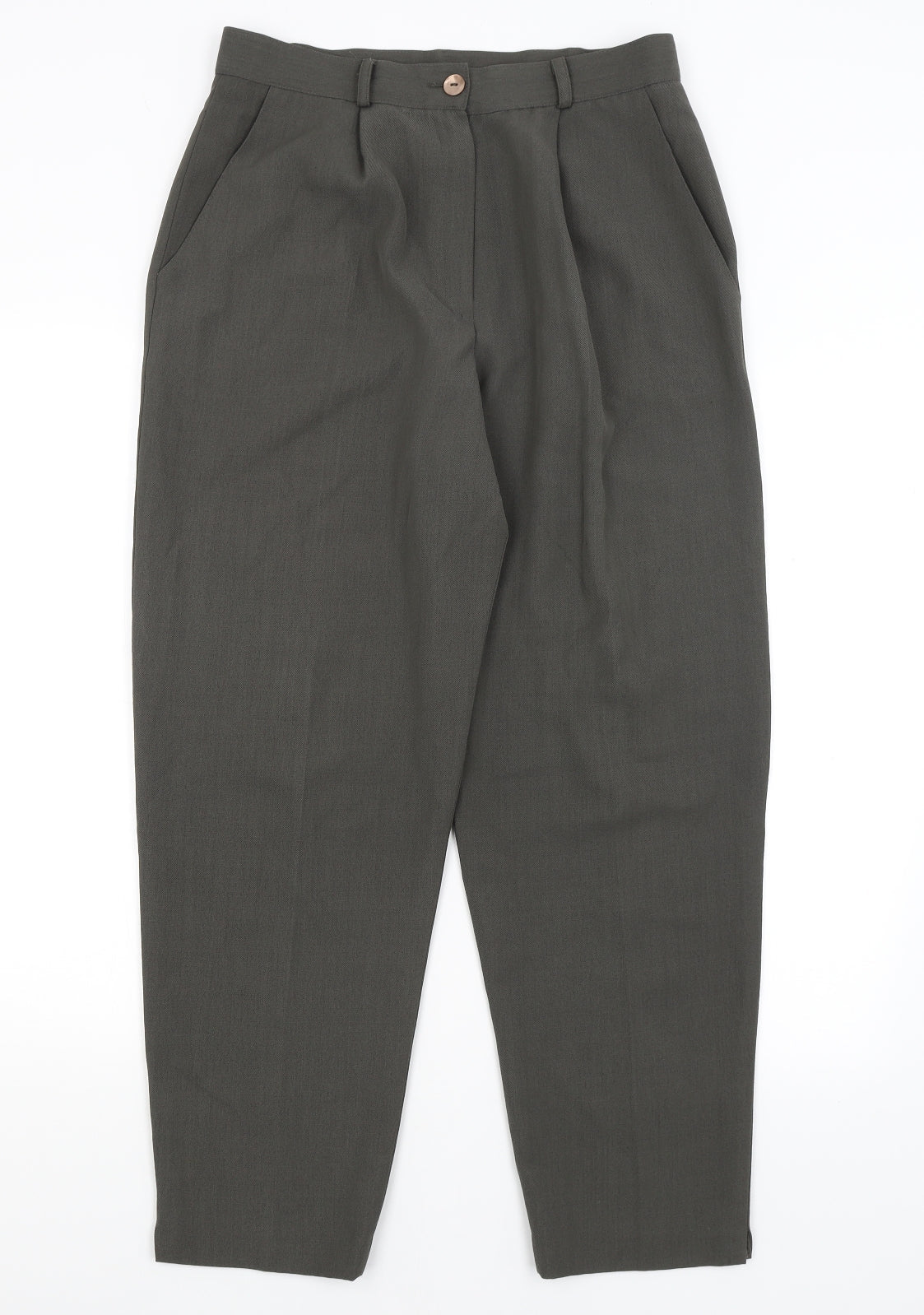 Preworn Womens Green   Trousers  Size 16 L27.5 in