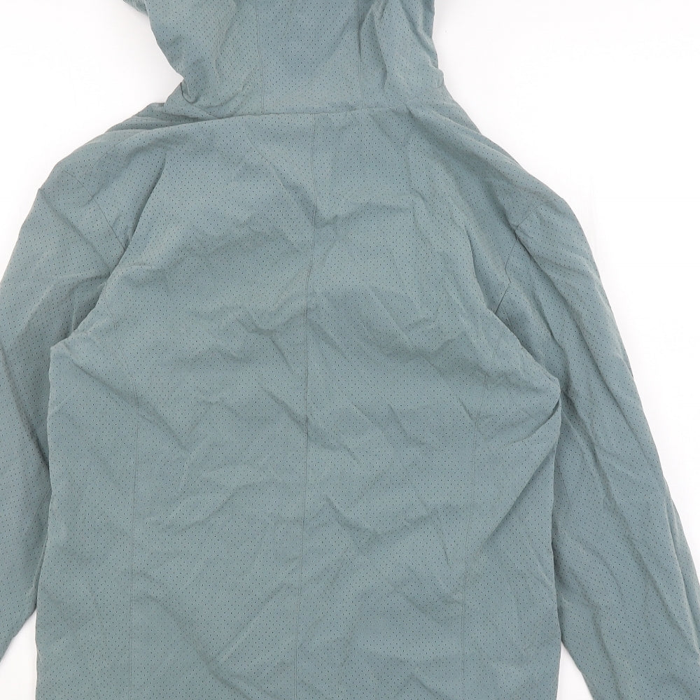 Astraka Womens Blue   Rain Coat Coat Size S