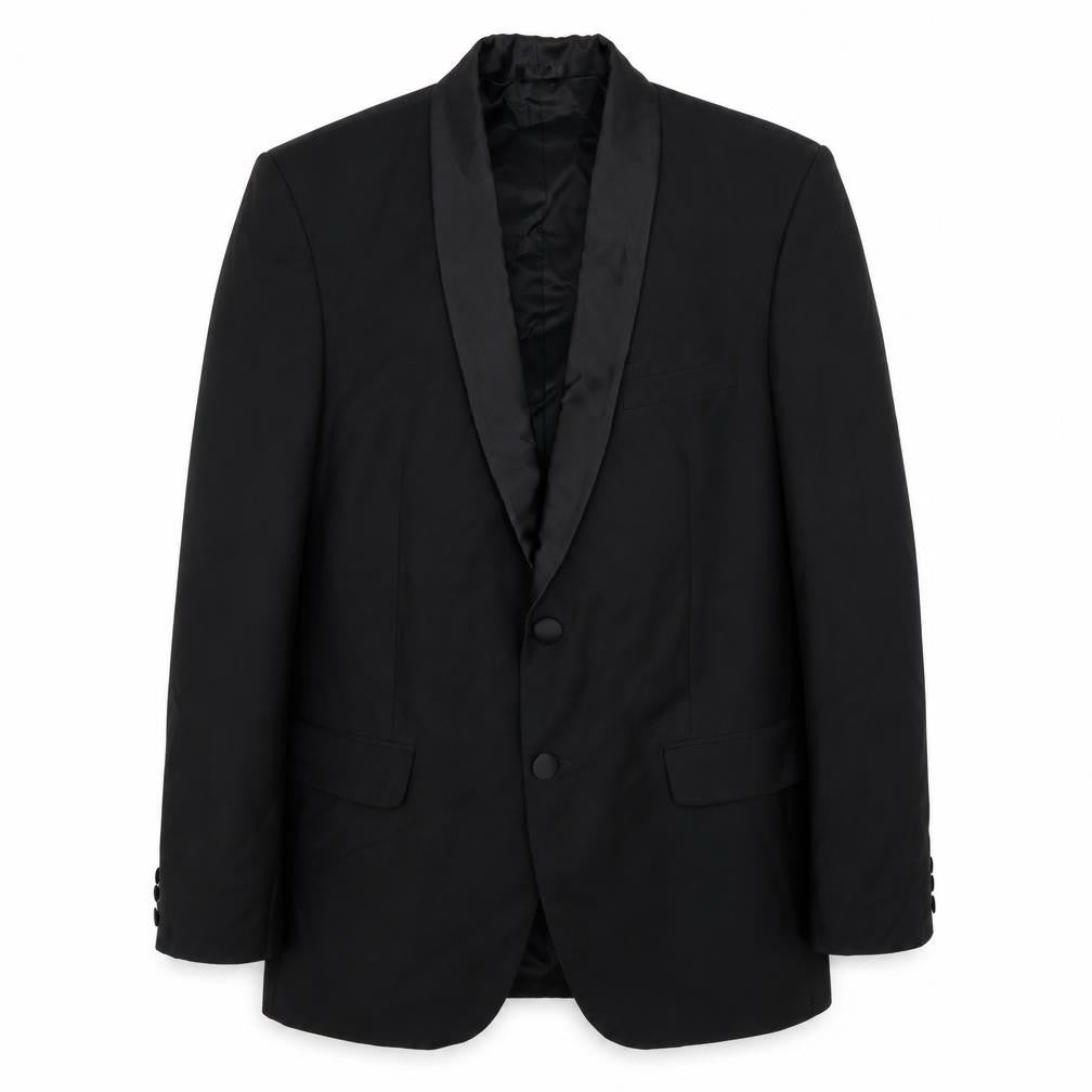 Taylor & Quiff Mens Black   Jacket Blazer Size L