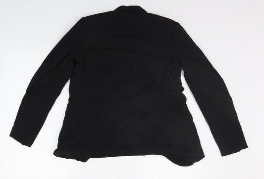 H&M Womens Black   Jacket Coat Size 4