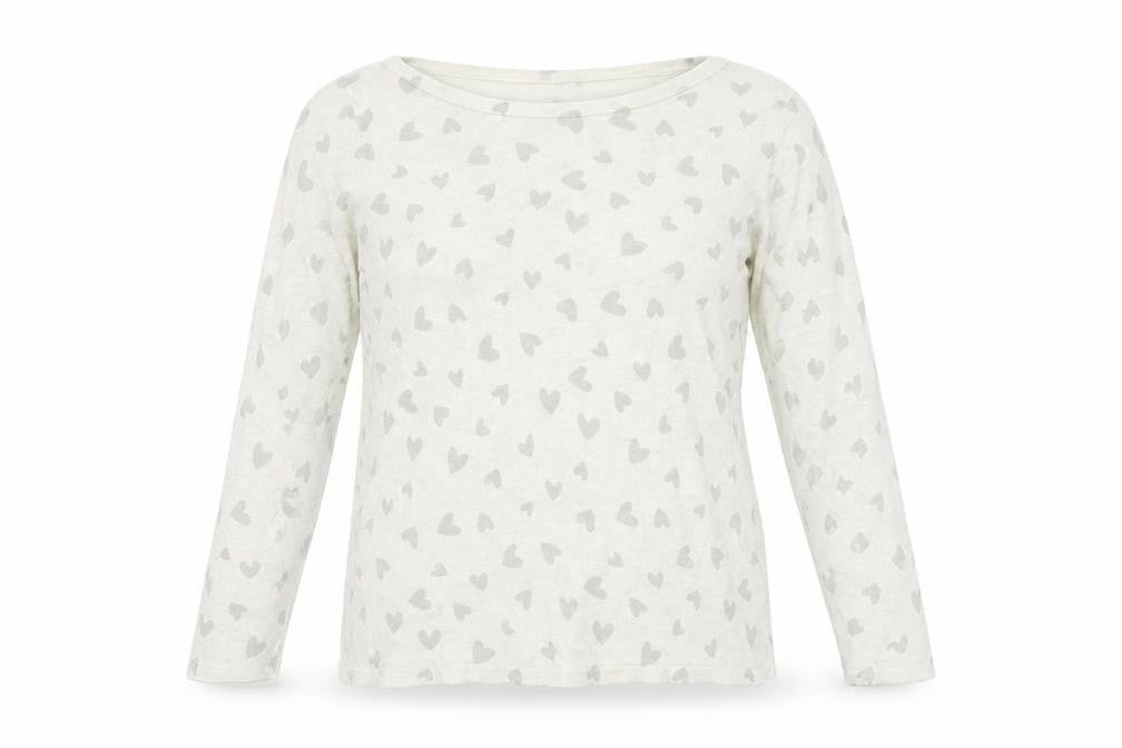 NEXT Womens White Geometric  Pullover Jumper Size 10