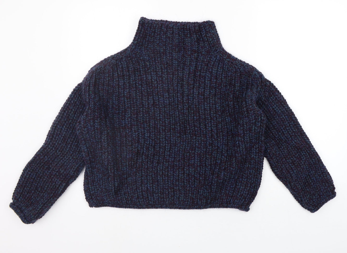 SILVER Day Girls Blue   Pullover Jumper Size S