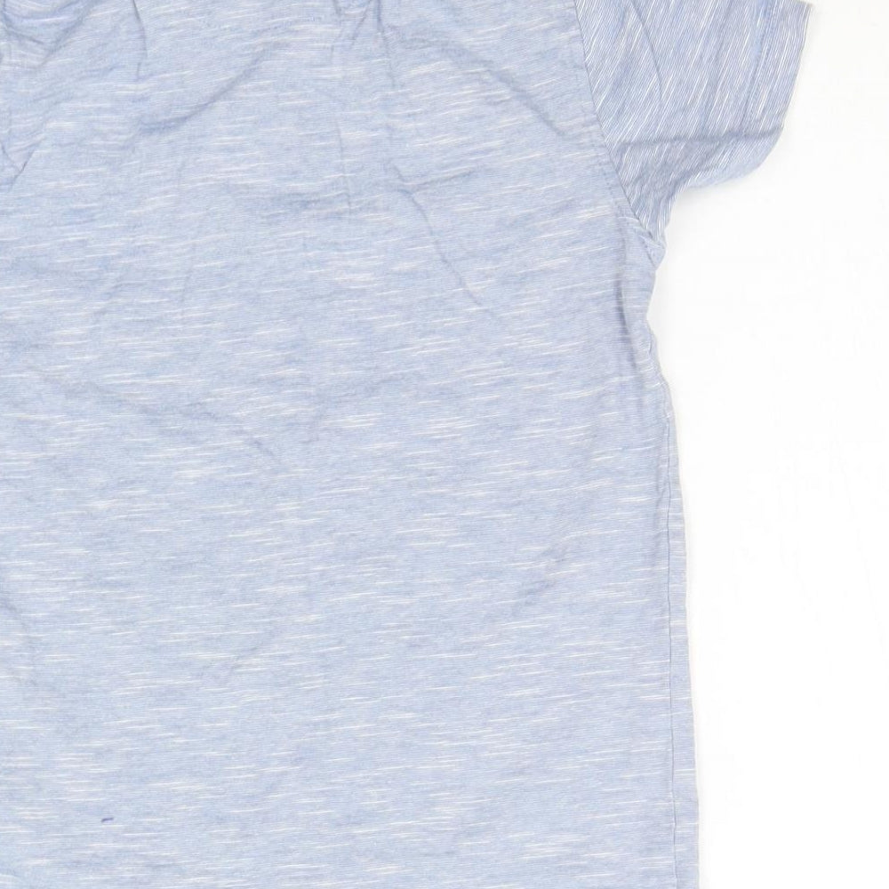 Primark Girls Blue   Basic Polo Size 6-7 Years